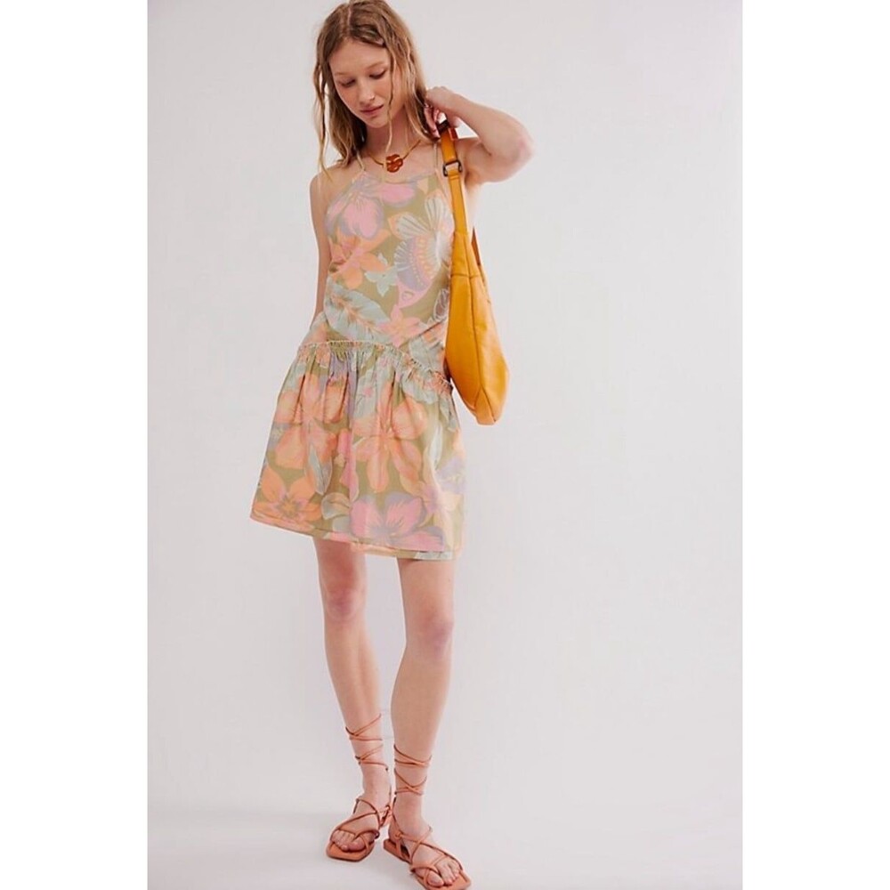 Free People Deserted Island Mini Dress NWT
